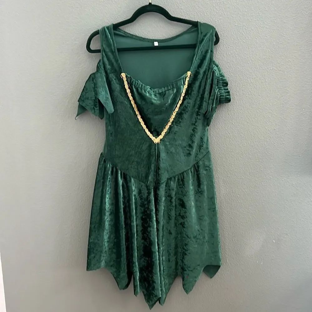 Women’s tinkerbell fairy Velvet costume M/L